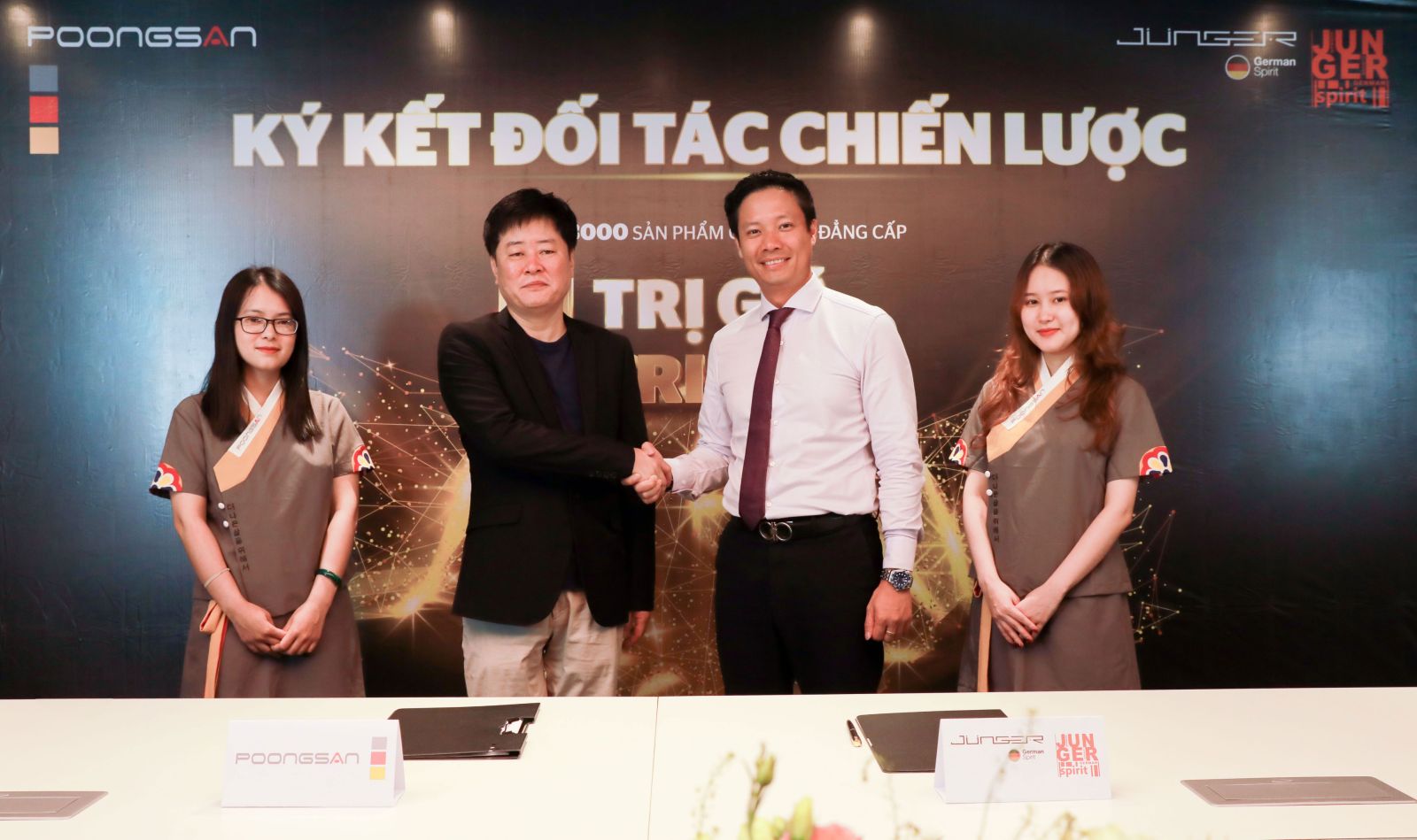 Poongsan và Junger đều mong muốn mang đến những giá trị sống đẳng cấp Poongsan và Junger đều mong muốn mang đến những giá trị sống đẳng cấp